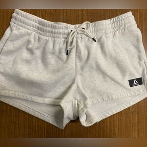 Reebok Gray Athletic Shorts with Elastic Waistband